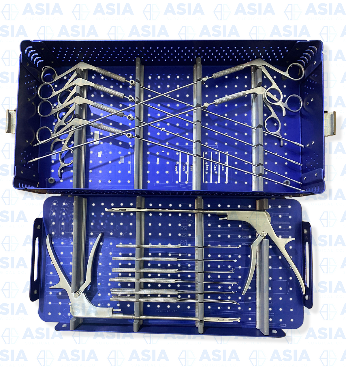 Spine Endoscopy Forceps Instrument set used for neurosurgery